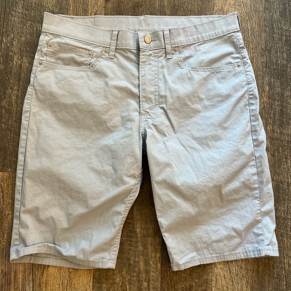 Men's Light Blue Levi Shorts
